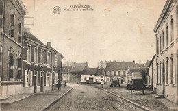 STAMBRUGES - Place Du Jeu De Balle - Carte Circulé En 1921 - Beloeil