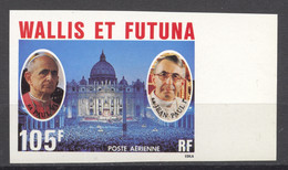 Wallis And Futuna, 1979, Pope Paul VI And Pope John Paul I, St Peter, Imperforated, MNH, Michel 327 - Autres & Non Classés