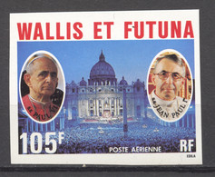 Wallis And Futuna, 1979, Pope Paul VI And Pope John Paul I, St Peter, Imperforated, MNH, Michel 327 - Sonstige & Ohne Zuordnung