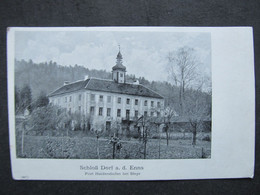 AK HAIDERSHOFEN Dorf A.d.Enns B. Amstetten Steyr Schloss Ca.1910 // D*52722 - Amstetten