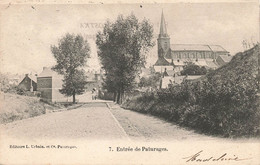 PATURAGES - Entrée De Pâturages - Carte Circulé En 1902 Vers Gand - Colfontaine