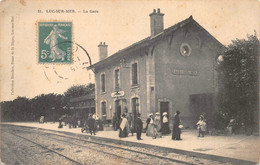 ¤¤  -   LUC-sur-MER    -    La Gare  -    Chemin De Fer      -  ¤¤ - Luc Sur Mer