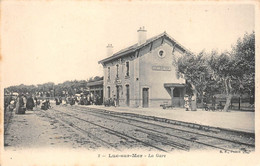 ¤¤  -   LUC-sur-MER    -    La Gare  -  Chemin De Fer      -  ¤¤ - Luc Sur Mer