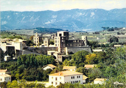 84 - La Tour D'Aigues - Vue Générale - Le Château - La Maison Familiale - Au Fond, Le Massif Du Lubéron - La Tour D'Aigues