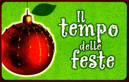 G 1293 C&C 3422 SCHEDA TELEFONICA NUOVA MAGNETIZZATA TEMPO DELLE FESTE - Públicas Temáticas