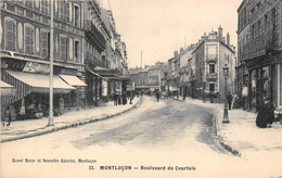 03-MONTLUÇON- BOULEVARD DE COURTAIS - Montlucon