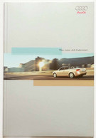 AUDI A4 CABRIOLET SALES BROCHURE CATALOGUE - UK - 03/2002 - Transports