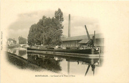 Montargis * Le Canal Et Le Pont De L'âne * Péniche Batellerie - Montargis