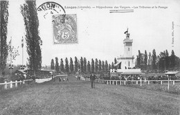 33-LANGON- HIPPODROME DES VERGERS , LES TRIBUNES ET LE PESAGE - Langon