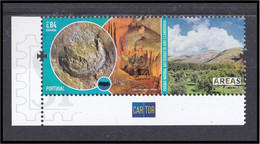 Portugal 2021 Áreas Protegidas Protected Areas Zones Protégées Serra De Aires Geography Bat Corner Sheet Cartor - Unused Stamps