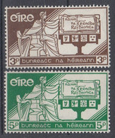 O M1907. Ireland 1958. Michel 140-41. MNH(**) - Unused Stamps