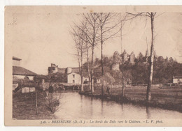 CPA, (79), BRESSUIRE, Les Bord Du Dolo Vers Le Chateau, écrite, Timbrée, état Médiocre - Bressuire