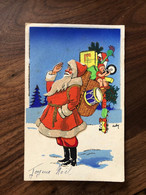 Santa Claus * CPA Illustrateur ROBY Roby * NOEL * Joyeux Noël * Père Noel * à Système D'ajouti * Jeux Jouets - Kerstman