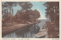 ¤¤  -  CARCANS-LAC   -   Lot De 5 Cartes   -   Bord Du Canal, Plage, Port, Maubisson, .......   -   ¤¤ - Carcans