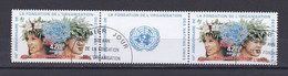 POLYNESIE 1995 TIMBRE N°493A OBLITERE NATIONS-UNIES - Usati