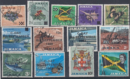 E0006  JAMAICA 1969,  SG 280-92  Decimal Currency, 'C-day' Complete Set Postally Used - Jamaica (1962-...)