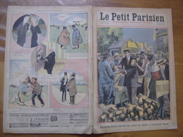 1911 PETIT PARISIEN ILLUSTRE 1172 LES PETITS PAVES SERVENT DE CARTES DE VISITE A L'AVIATEUR VIDART - Le Petit Parisien