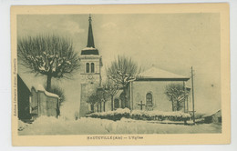 HAUTEVILLE - L'Eglise (sous La Neige) - Hauteville-Lompnes