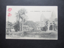 Asien Kambodscha / Cambodge Alte AK Um 1900 Ruines D'Angkor - Cambodja