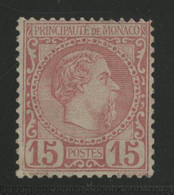 N° 5 15 Ct Rose Neuf Regommé Et Dentelure Réparée En Haut. Cote 510 €. - Unused Stamps