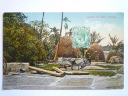 2022 - 1880  MALAISIE  -  PENANG  :  Linseed  OIL MILL  1928   XXX - Malaysia