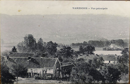 C. P. A. : 02 : VARENNES (Aisne) : Vue Principale, En 1918 - Sonstige Gemeinden