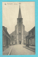 * Dentergem (West Vlaanderen) * (Nels, Uitg Delaere, Drukkerij) Kerkstraat, église, Church, Kirche, Kerk, Old - Dentergem