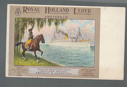CP - Fant. - Publicité Royal Holland - Lloyd - Amsterdam - Pubblicitari