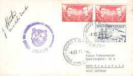 ROSS DEPENDENCY - LETTER 1973 SCOTT BASE > GERMANY / GR212 - Cartas