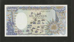 Guinée Equatoriale, 1,000 Francos, 1985-1986 Issue - Equatorial Guinea