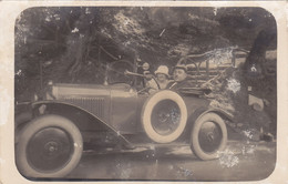 Beau Coupé - Automobile Vers 1925 - Carte Photo ! - Taxi & Fiacre