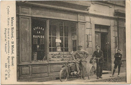 SAINT MICHEL SAVOIE MAISON RICHARD CYCLES MOTOS ARMES MUNITIONS CYCLES PEUGEOT RARE - Saint Michel De Maurienne