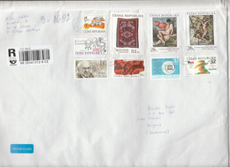 CZECH REPUBLIC 2022 Registered Letter - Storia Postale