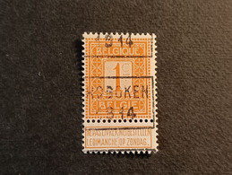 N 108   PREO  C  " HOBOKEN 14 " - Typos 1912-14 (Löwe)