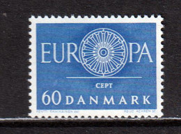 DENMARK - 1960  Europa 60o Never Hinged Mint - Unused Stamps