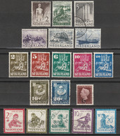 1950 Jaargang Nederland NVPH 549-567 Compleet Gebruikt, Canceled. - Années Complètes