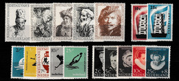 1956 Jaargang Nederland NVPH 671-687 Complete. Postfris/MNH** - Komplette Jahrgänge