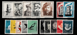 1956 Jaargang Nederland NVPH 671-687 Complete. Postfris/MNH** - Années Complètes