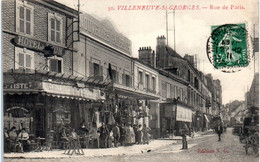 94 VILLENEUVE-SAINT-GEORGES - Rue De Paris - Villeneuve Saint Georges