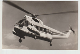 Vintage Rppc San Francisco Airlines Sikorsky S-62 Helicopter. - 1919-1938: Entre Guerres