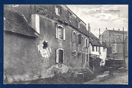 68.Soultz ( Sulz- Ober Elsass). Mühlgasse. Rue Du Moulin. Maison Endommagée Par Un Tir D'obus(1914-18) - Soultz