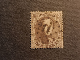 N 14  Afst./Obl.  " 211 "  " LEDE " - 1863-1864 Medaillen (13/16)