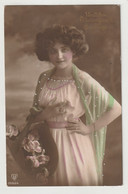 Junge Frau, Mädchen Mit Blumenkorb, 1916 - Women