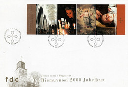 Finland - 2000- FDC - Holly Year 2000 - FDC