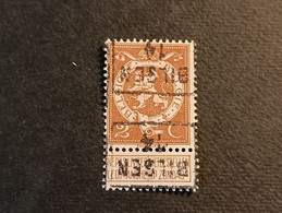 N 109   PREO  D  " BILSEN 14 " - Typo Precancels 1912-14 (Lion)