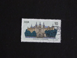 ALLEMAGNE GERMANY DEUTSCHLAND RDA DDR 2653 OBLITERE - CHATEAU SCHWERIN - Gebraucht