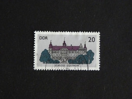 ALLEMAGNE GERMANY DEUTSCHLAND RDA DDR 2654 OBLITERE - CHATEAU GUSTROW - Gebraucht