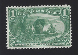 US #285 1898 Green Wmk 191 Perf 12 MNH F-VF Scv $72.50 - Unused Stamps