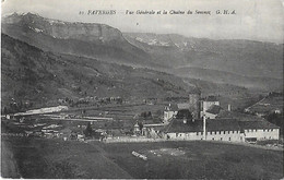 74 Hte Haute SAVOIE - CPA - FAVERGES -vue Générale Et La Chaïne Du Semnoz - - Faverges