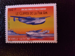 Caledonia 2021 Caledonie Avion LE CLIPPER PAN AM Aviation Seaplane Hydravion 1v Mnh - Nuovi